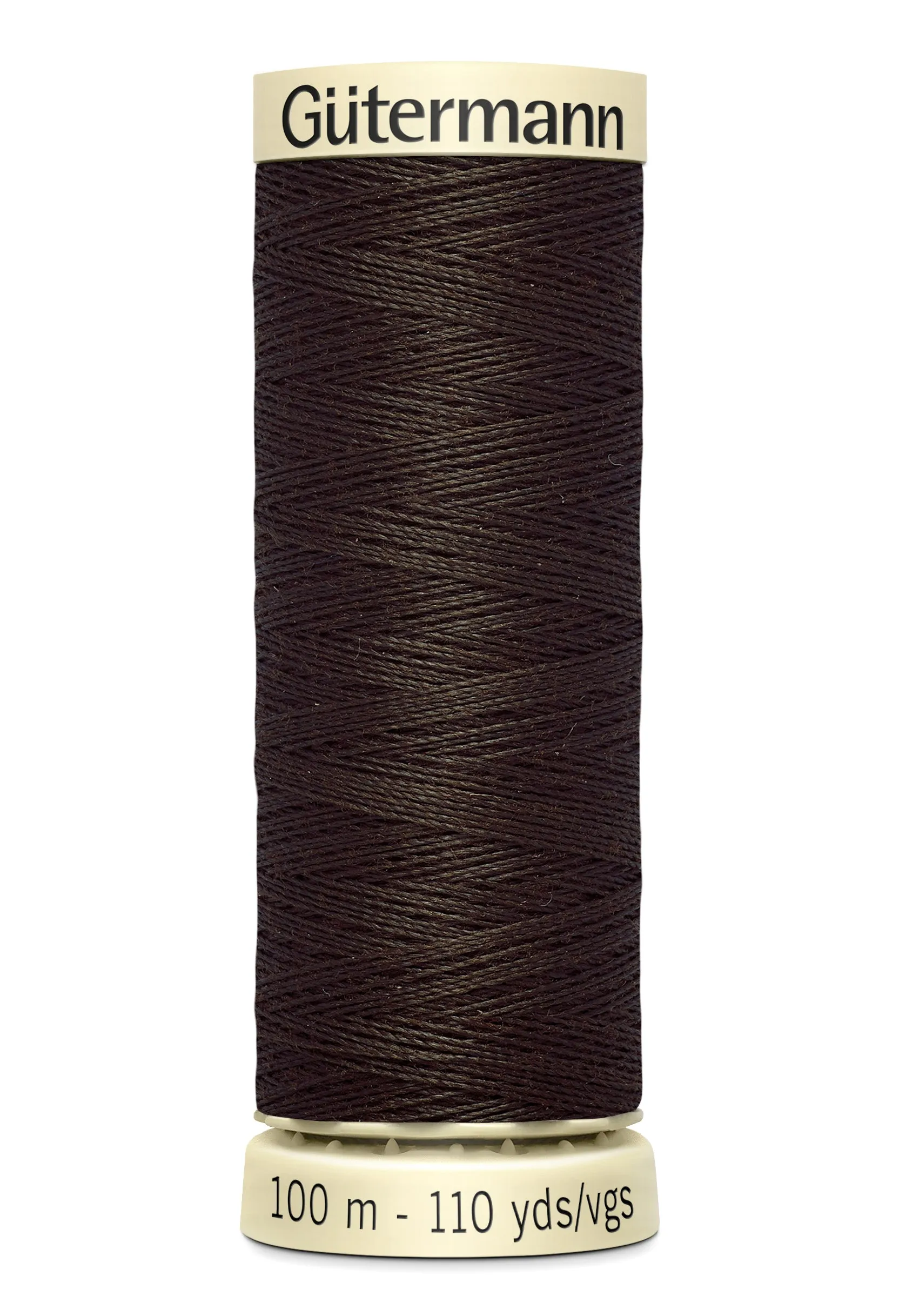 30mm Wool Binding - Dark Brown