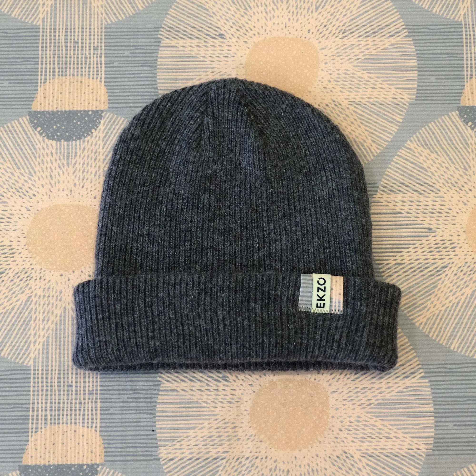 Beanie Merino Wool - Dark Gray