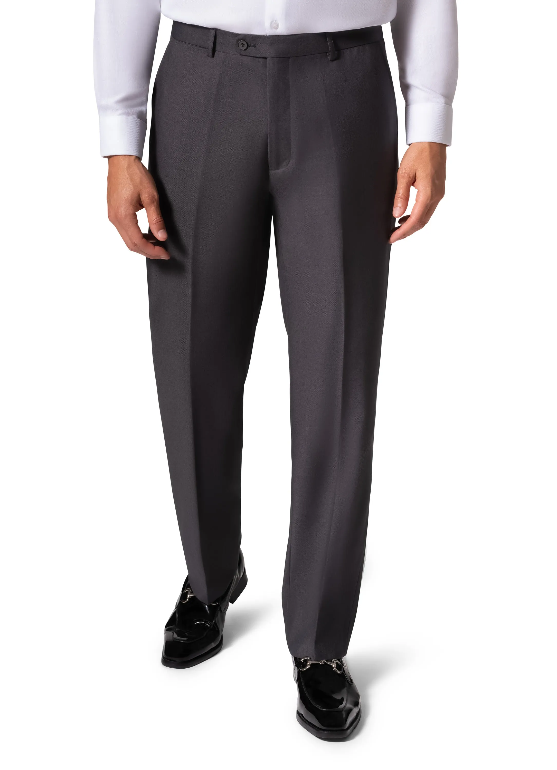 Berragamo A6732 D/B Modern Fit Suit - Charcoal