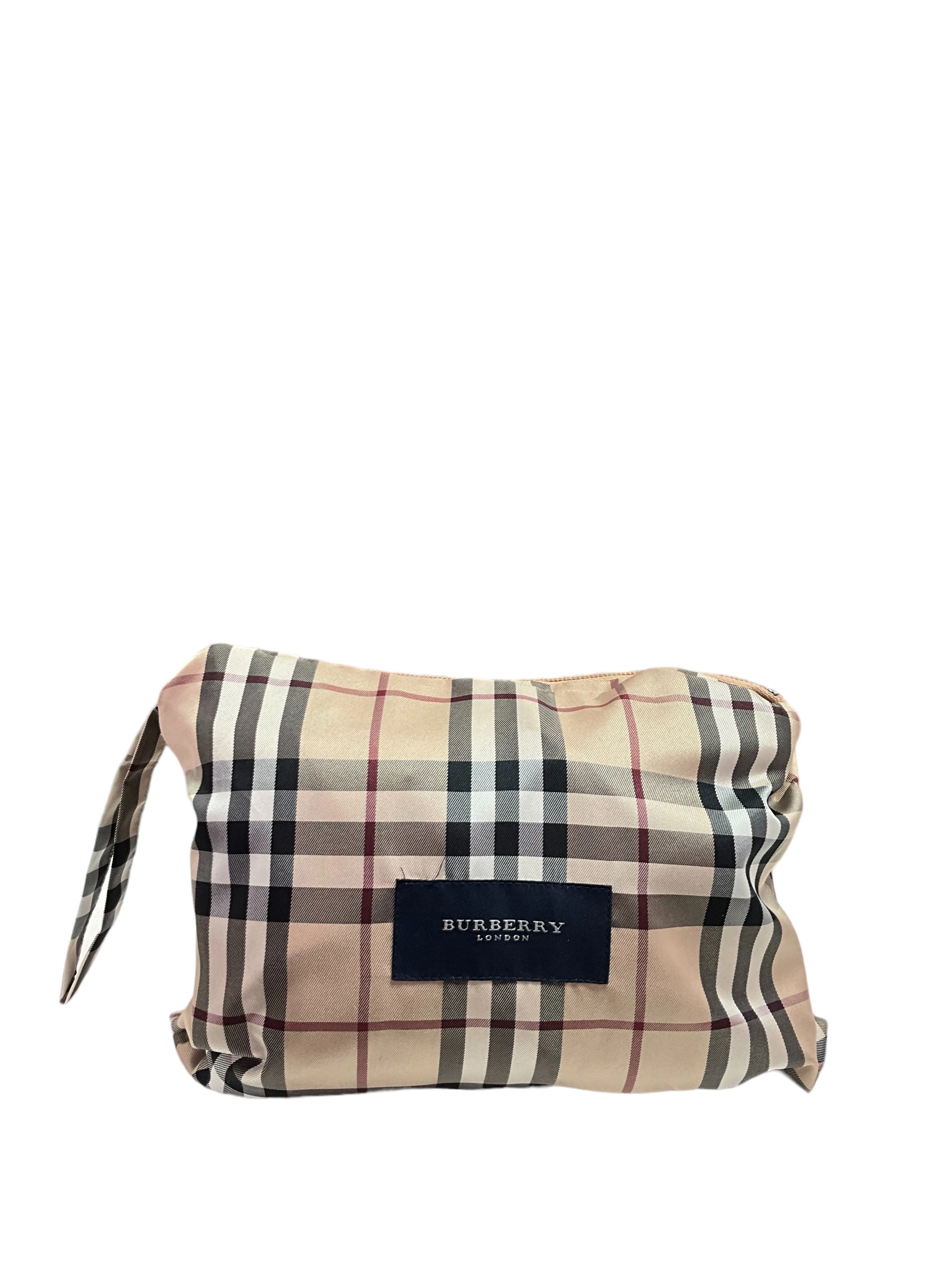 Burberry Check Hooded Poncho