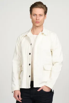 Canvas Work Jacket - Off White