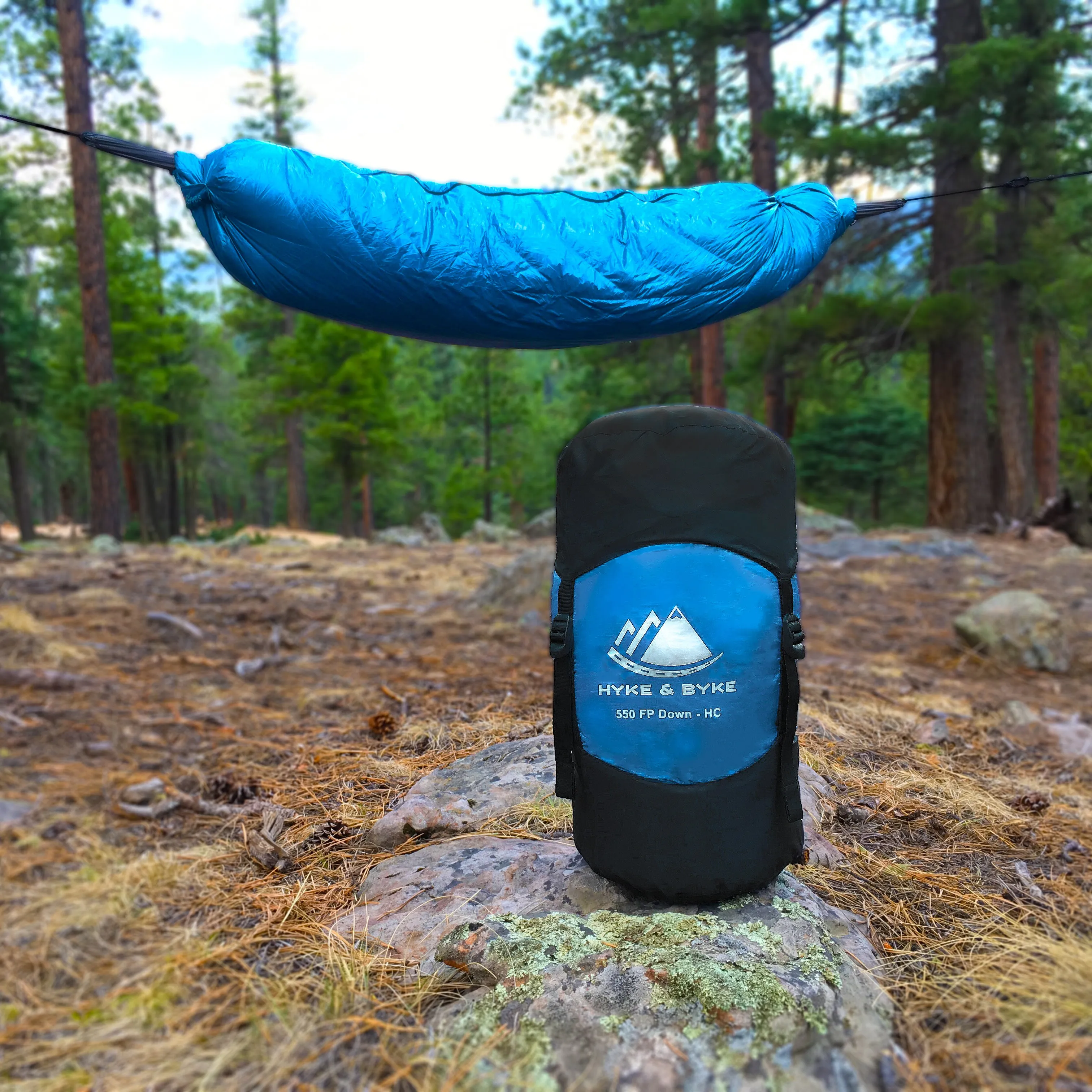 Crestone 15°F Hammock Compatible Ultralight 650FP WR Down Sleeping Bag