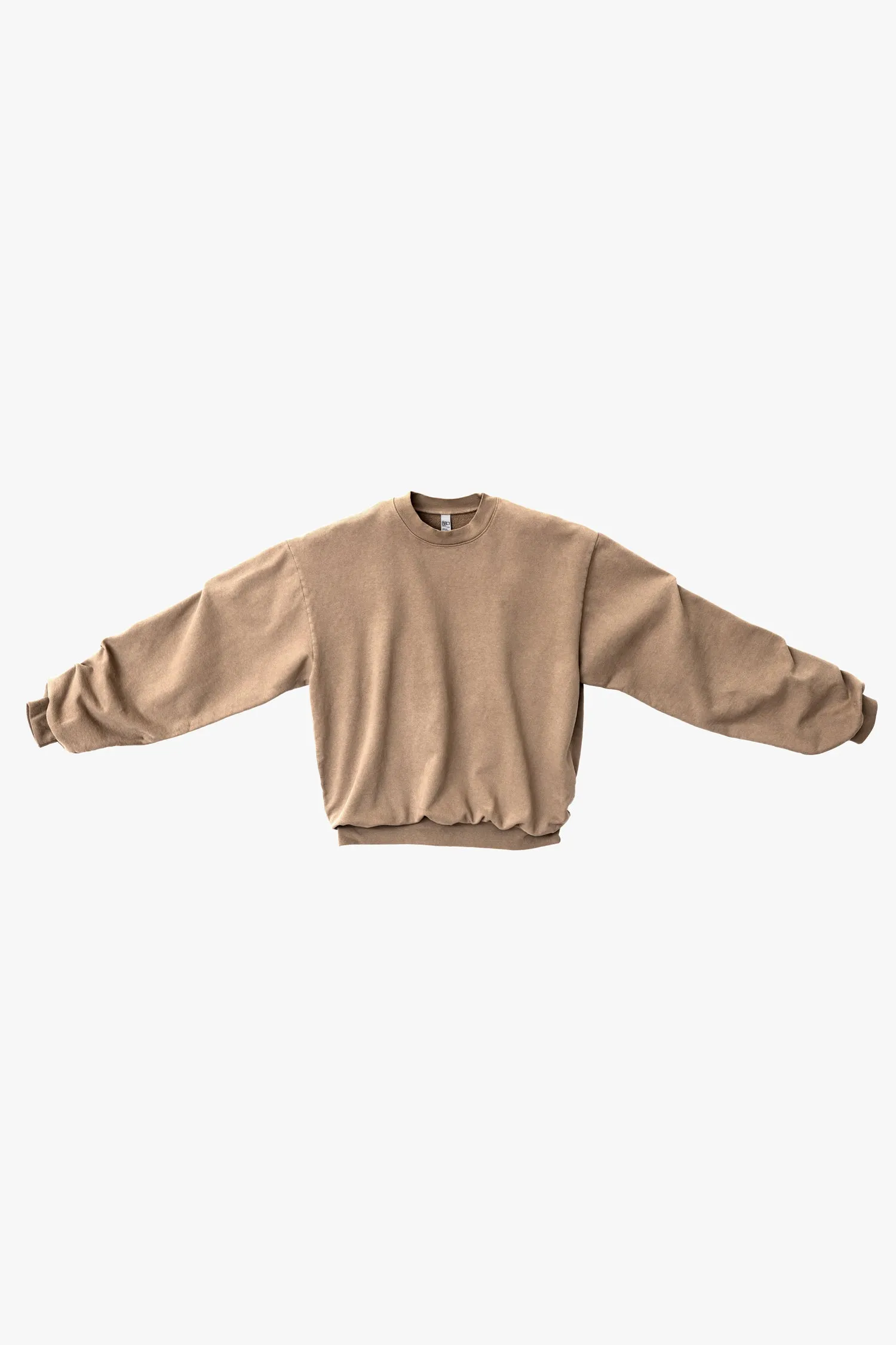 HF07 - Heavy Fleece Crewneck Sweater (Garment Dye)