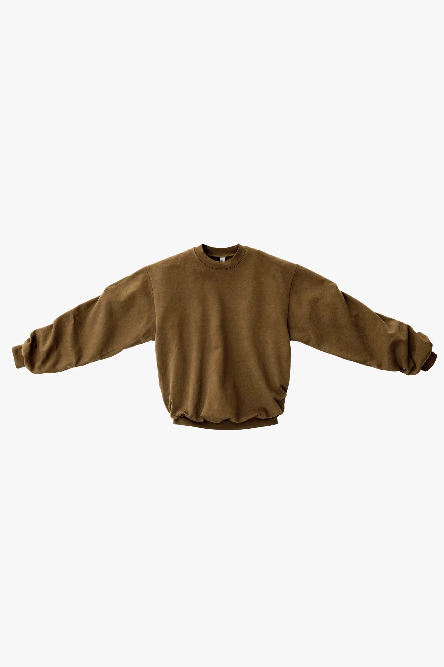 HF07 - Heavy Fleece Crewneck Sweater (Garment Dye)