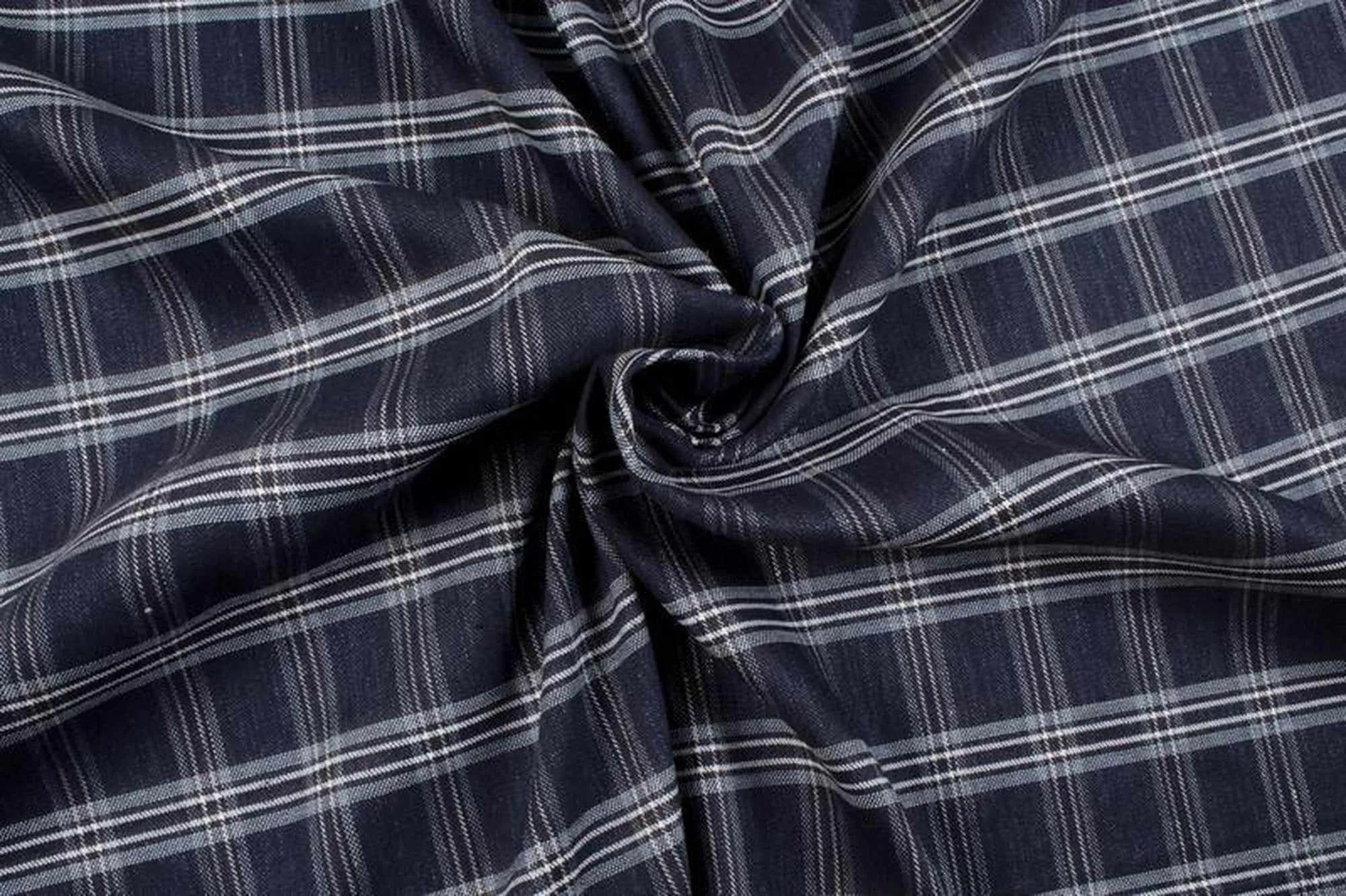 Linen Blend for Jackets - Checks