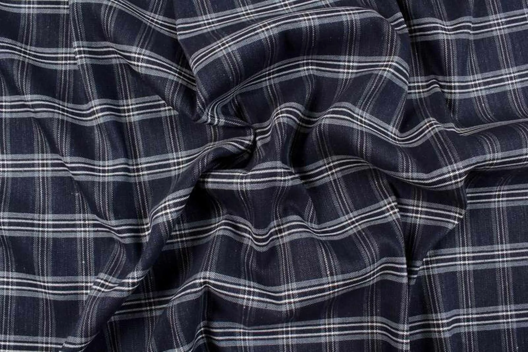 Linen Blend for Jackets - Checks