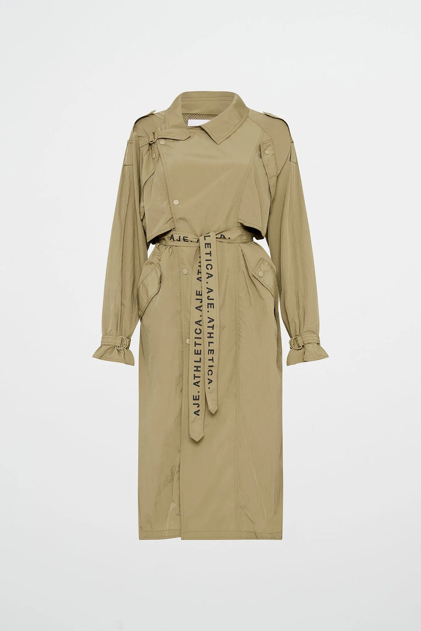 Longline Belted Trench 703