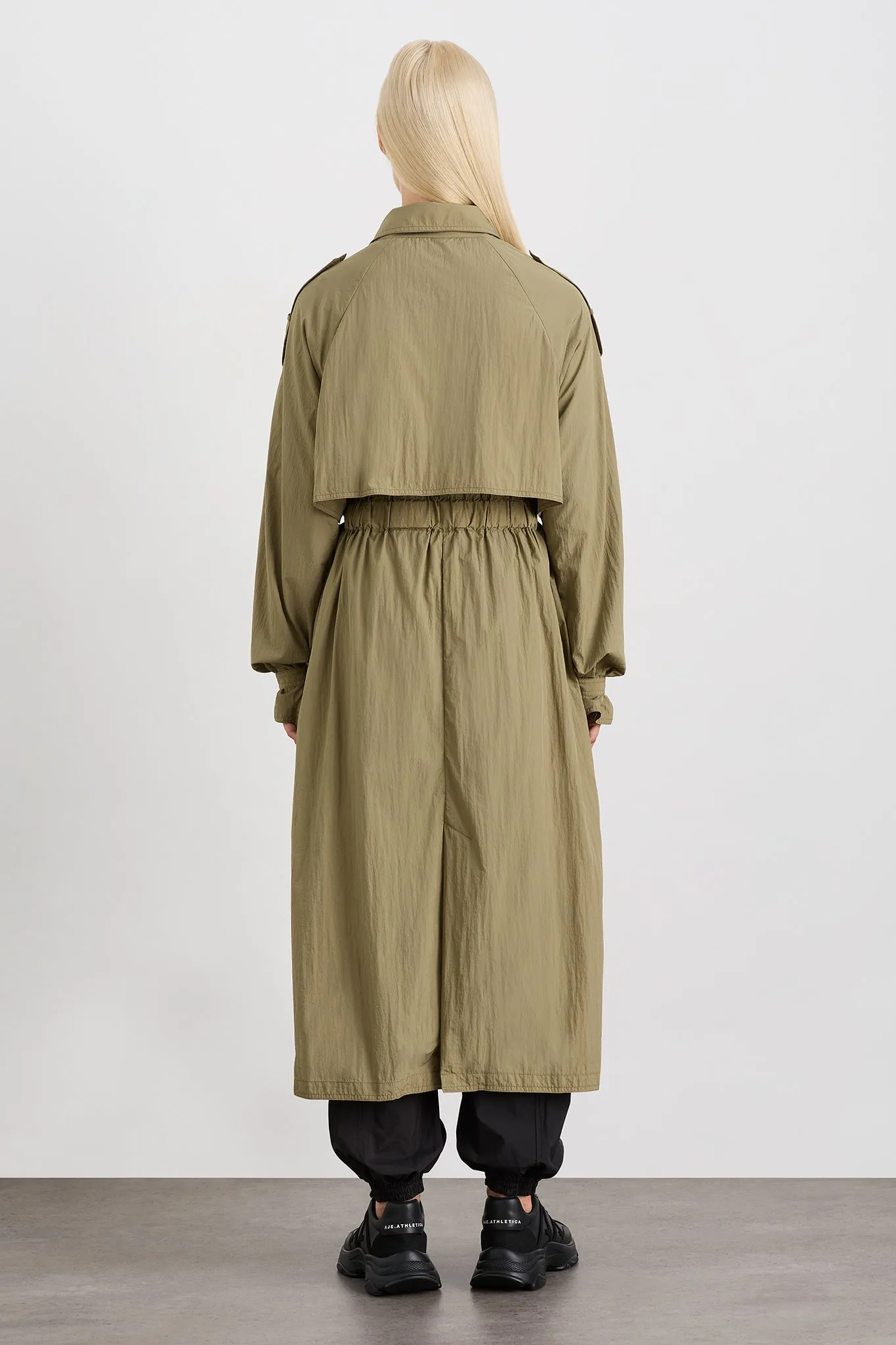 Longline Belted Trench 703