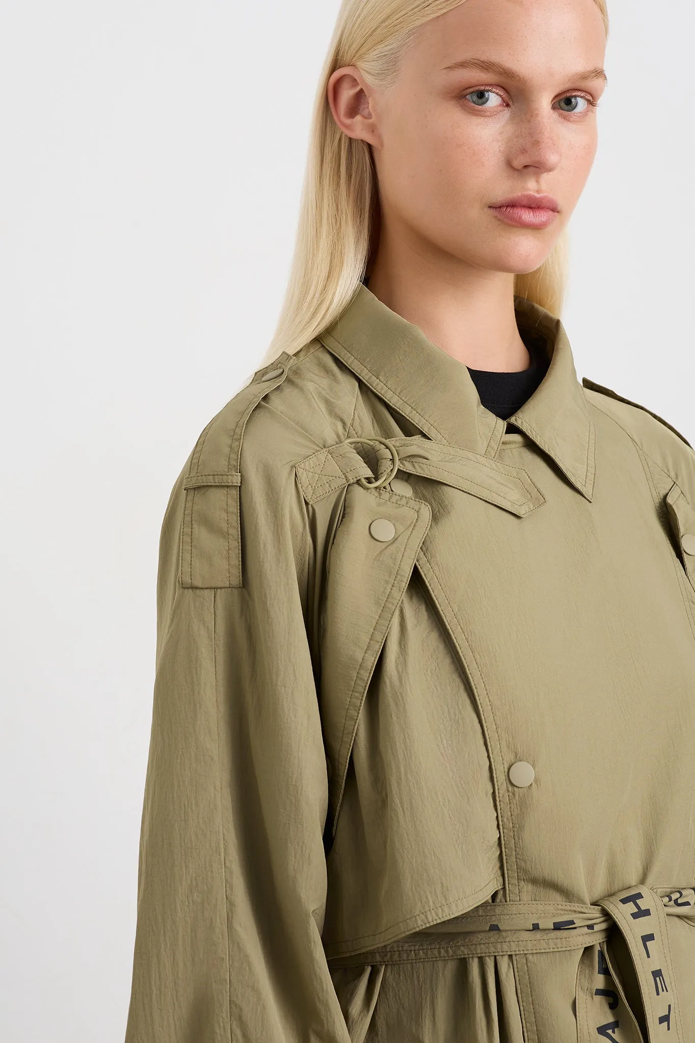 Longline Belted Trench 703