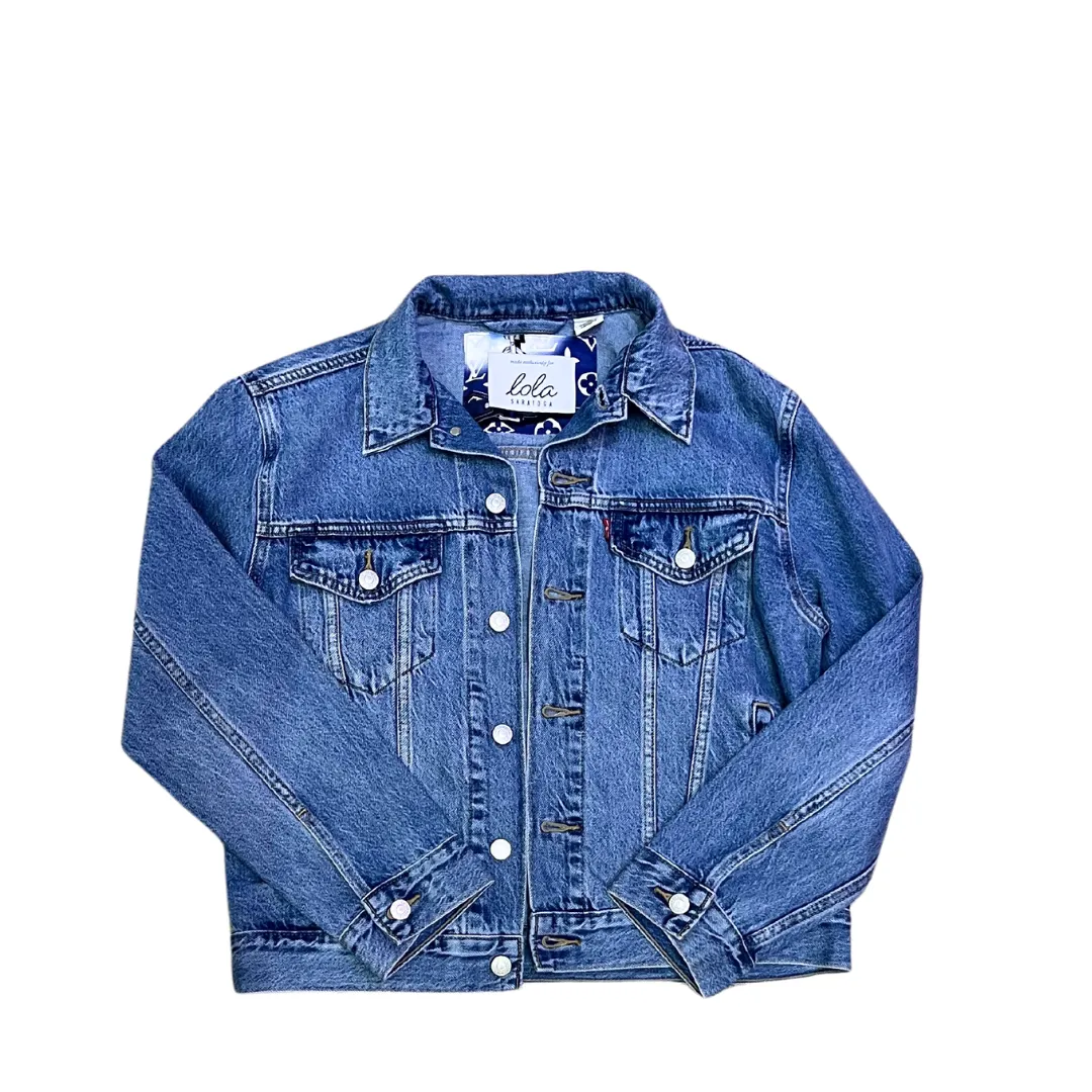 Luxury Repurposed Denim Jacket