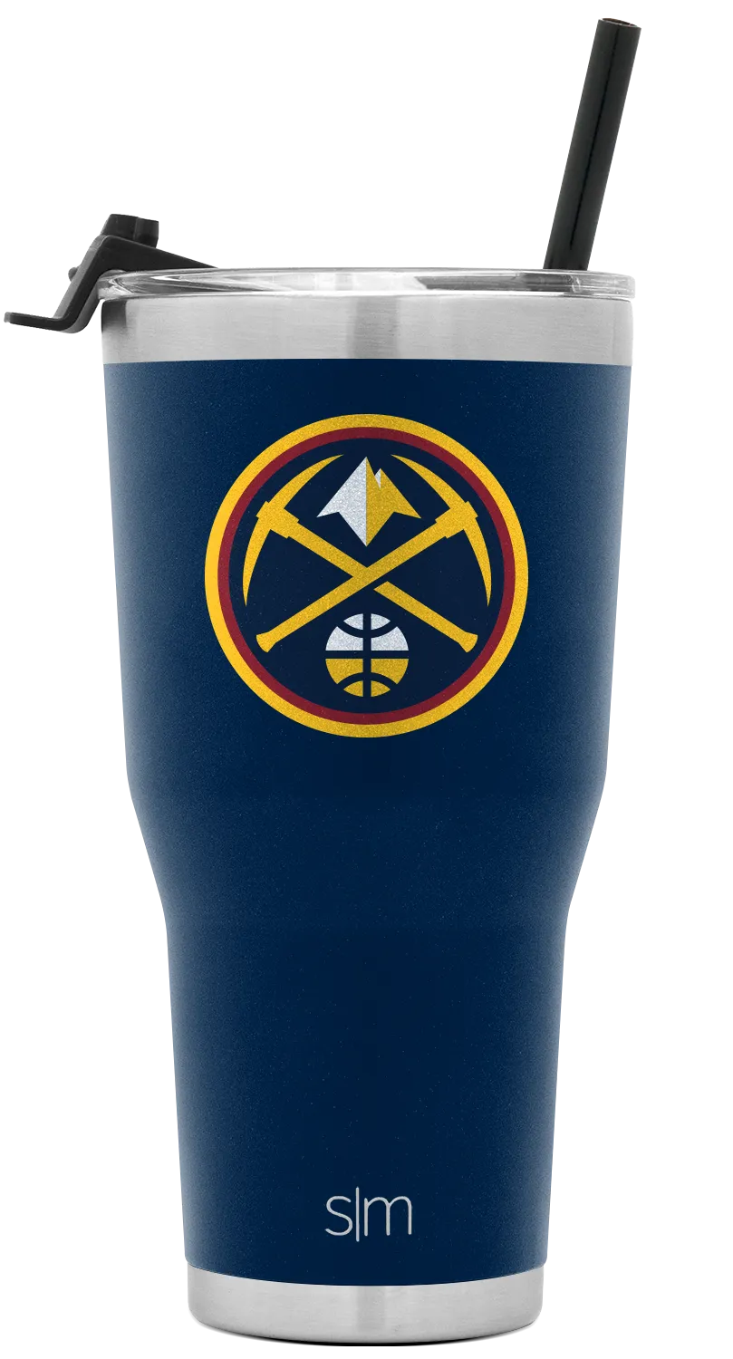 NBA Cruiser Tumbler with Flip Lid and Straw