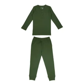 Organic Thermal Kid's Lounge Set in Forest