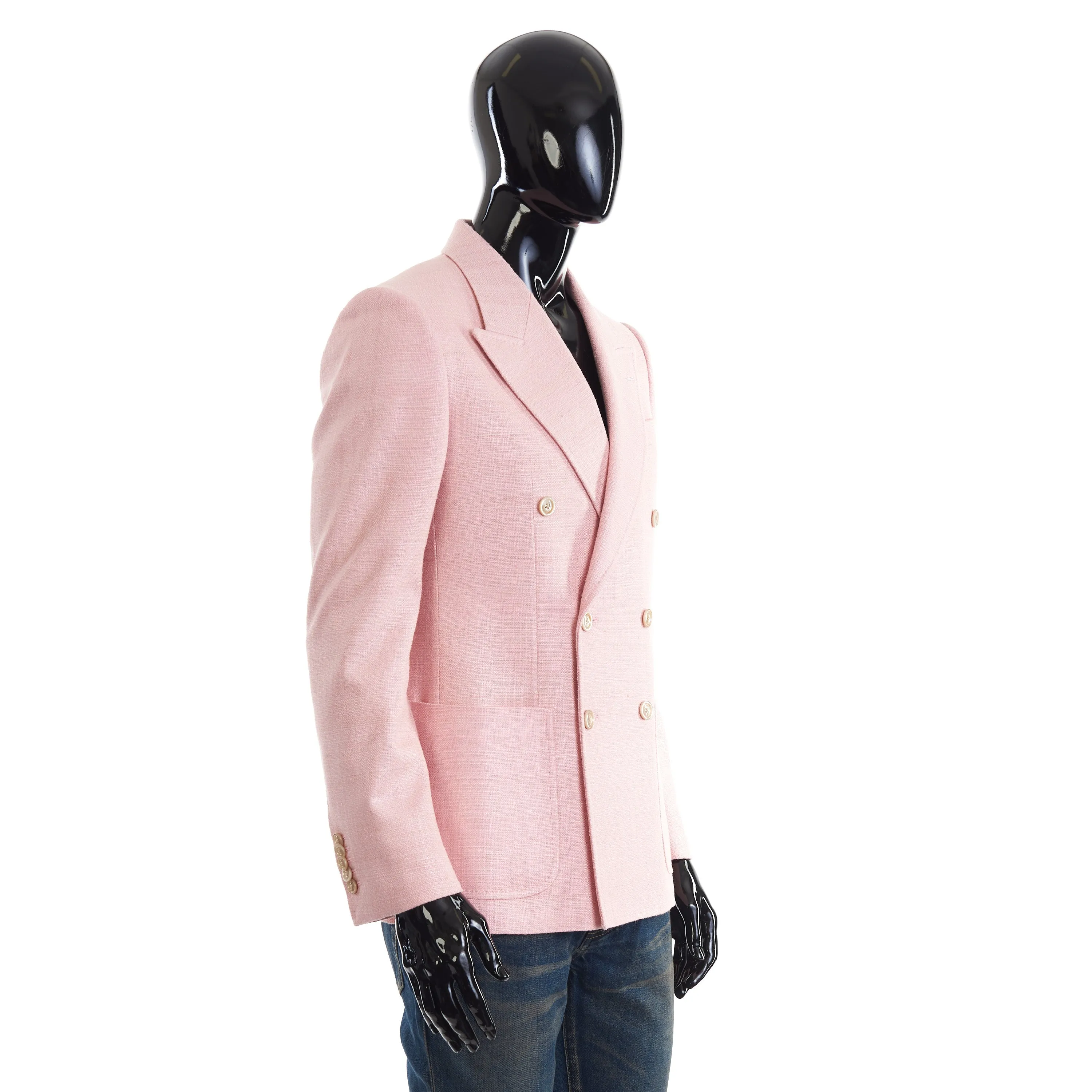 Pink Bourette Silk Jacket