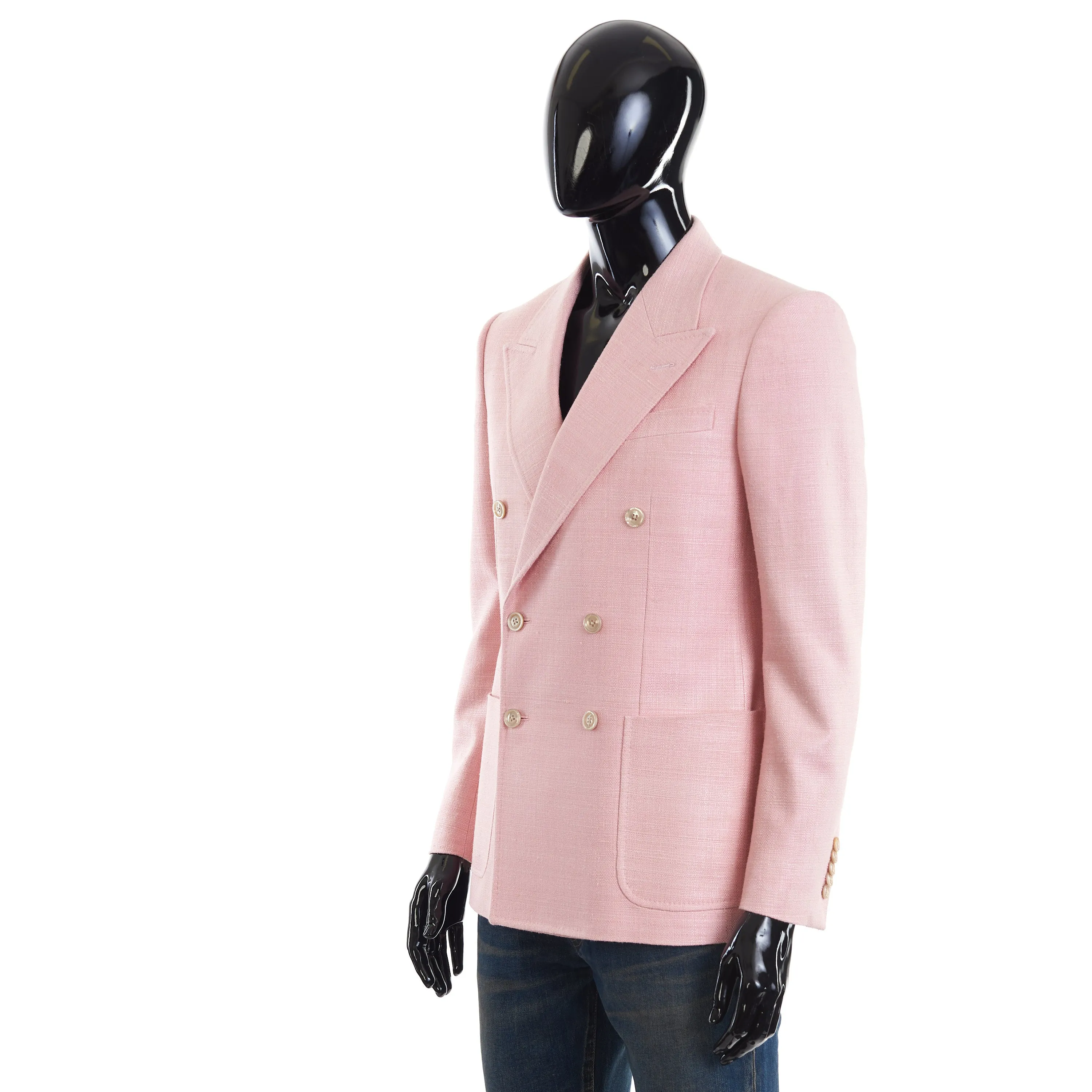 Pink Bourette Silk Jacket