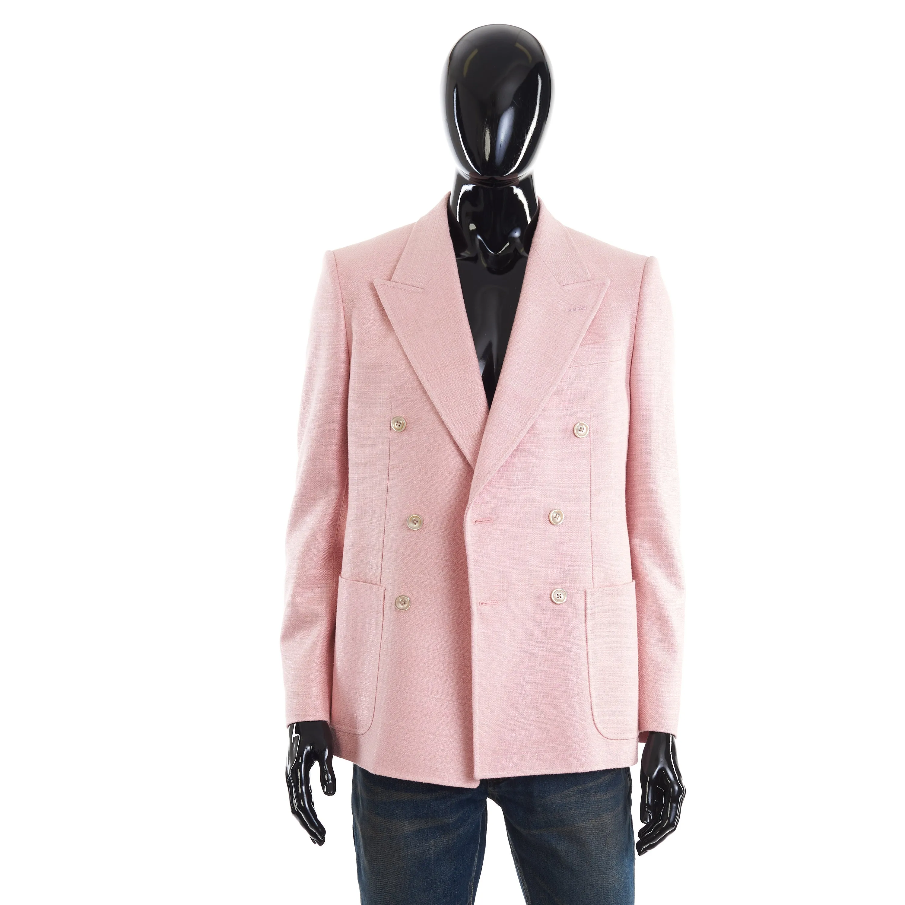 Pink Bourette Silk Jacket