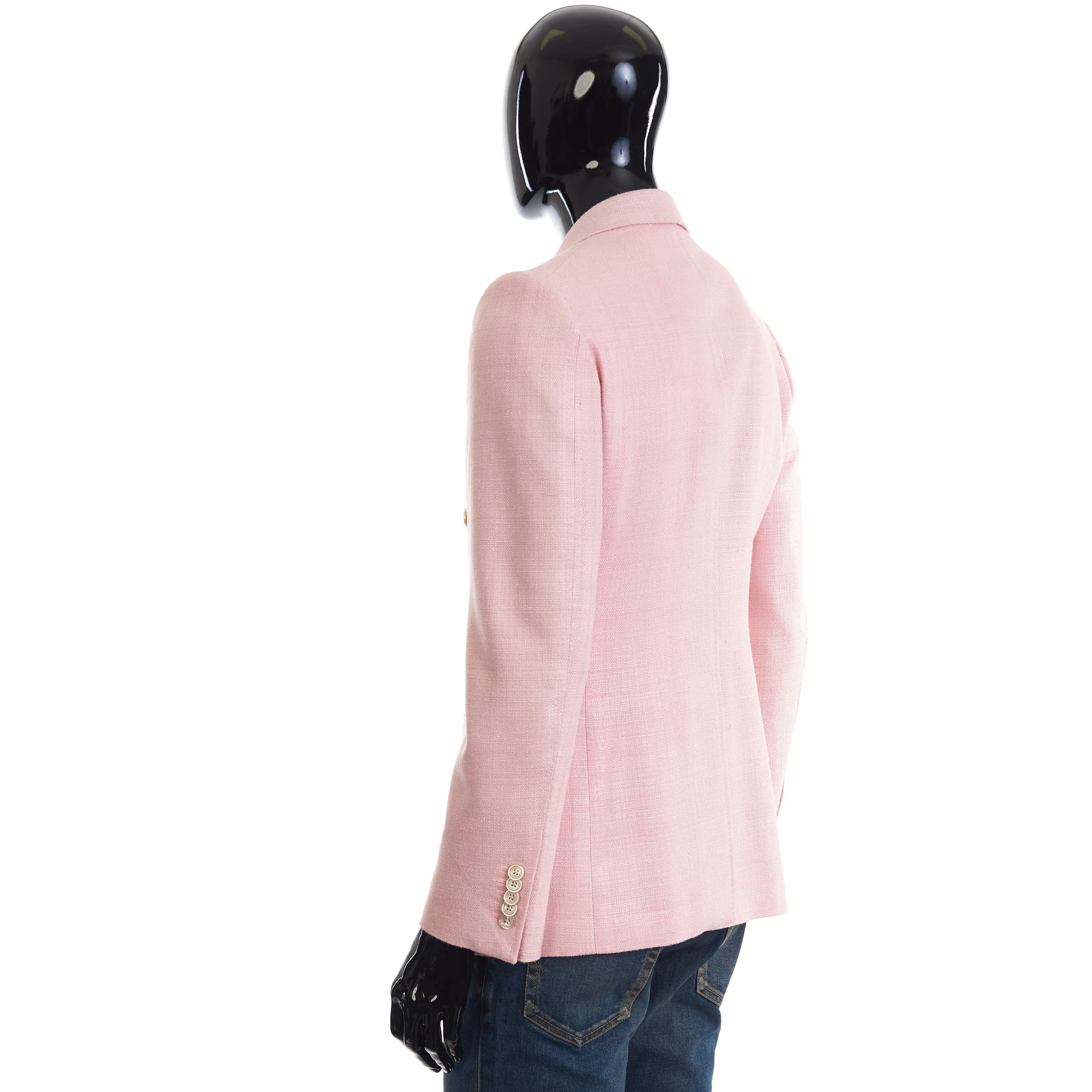 Pink Bourette Silk Jacket