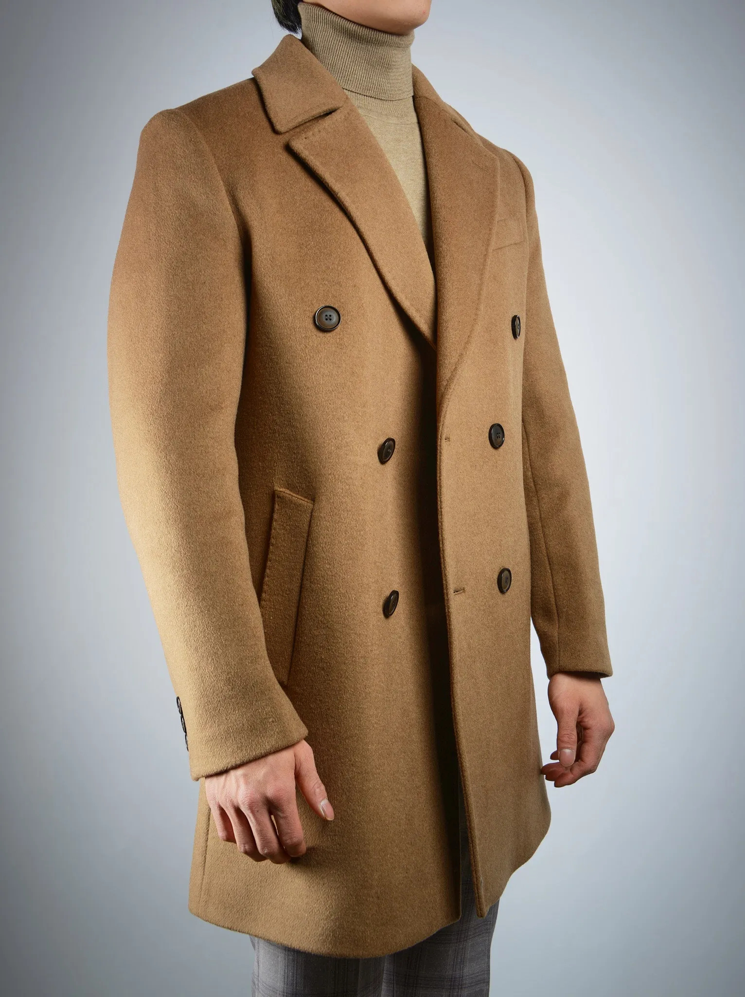 Preston Brush Heathered DB Coat