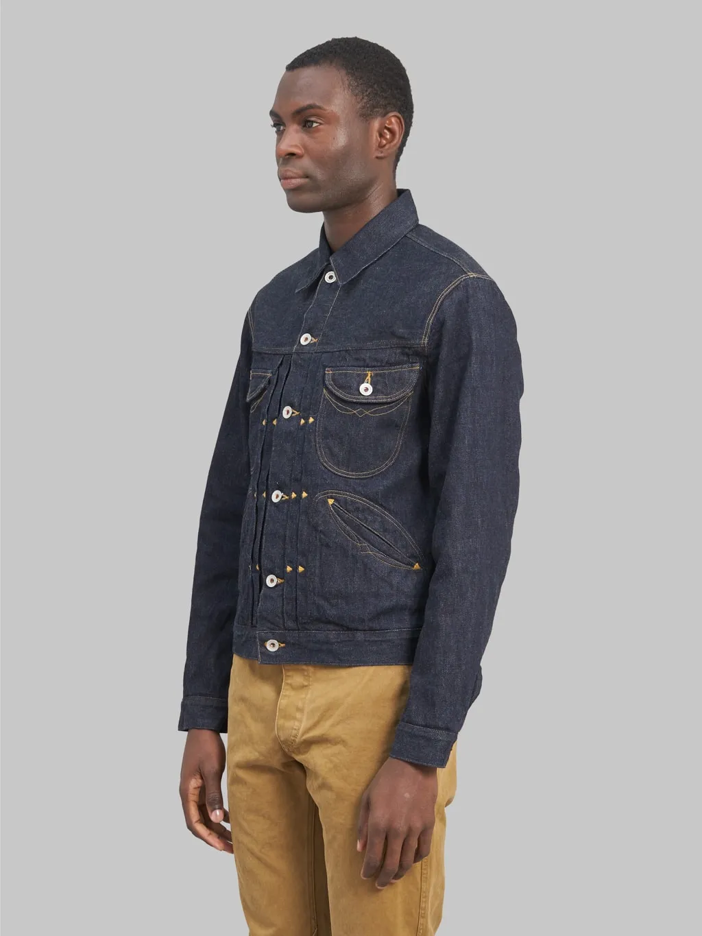 Stevenson Overall Stockman SM1 Jacket Indigo