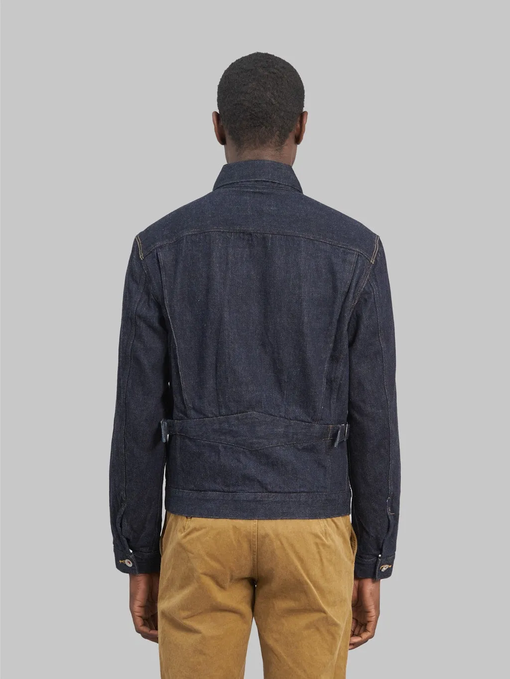 Stevenson Overall Stockman SM1 Jacket Indigo