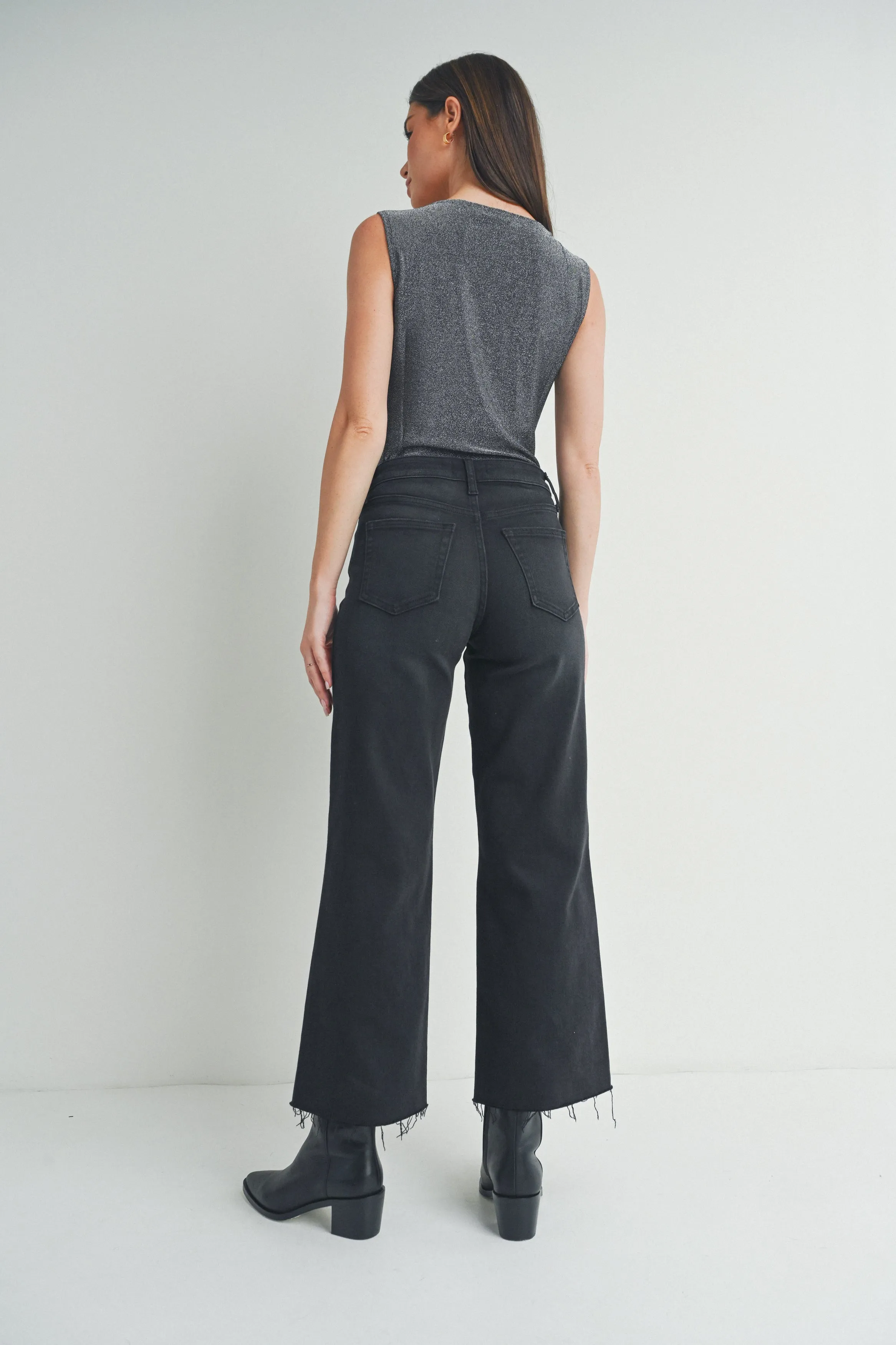 The Ardelle Slim Wide Leg Jeans