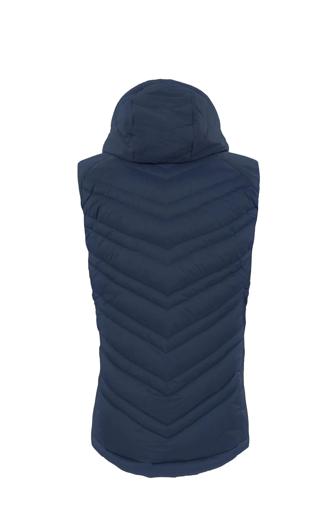 THE LIGHTFUL DOWNWOOL VEST M | Saphir Blue - Mustard