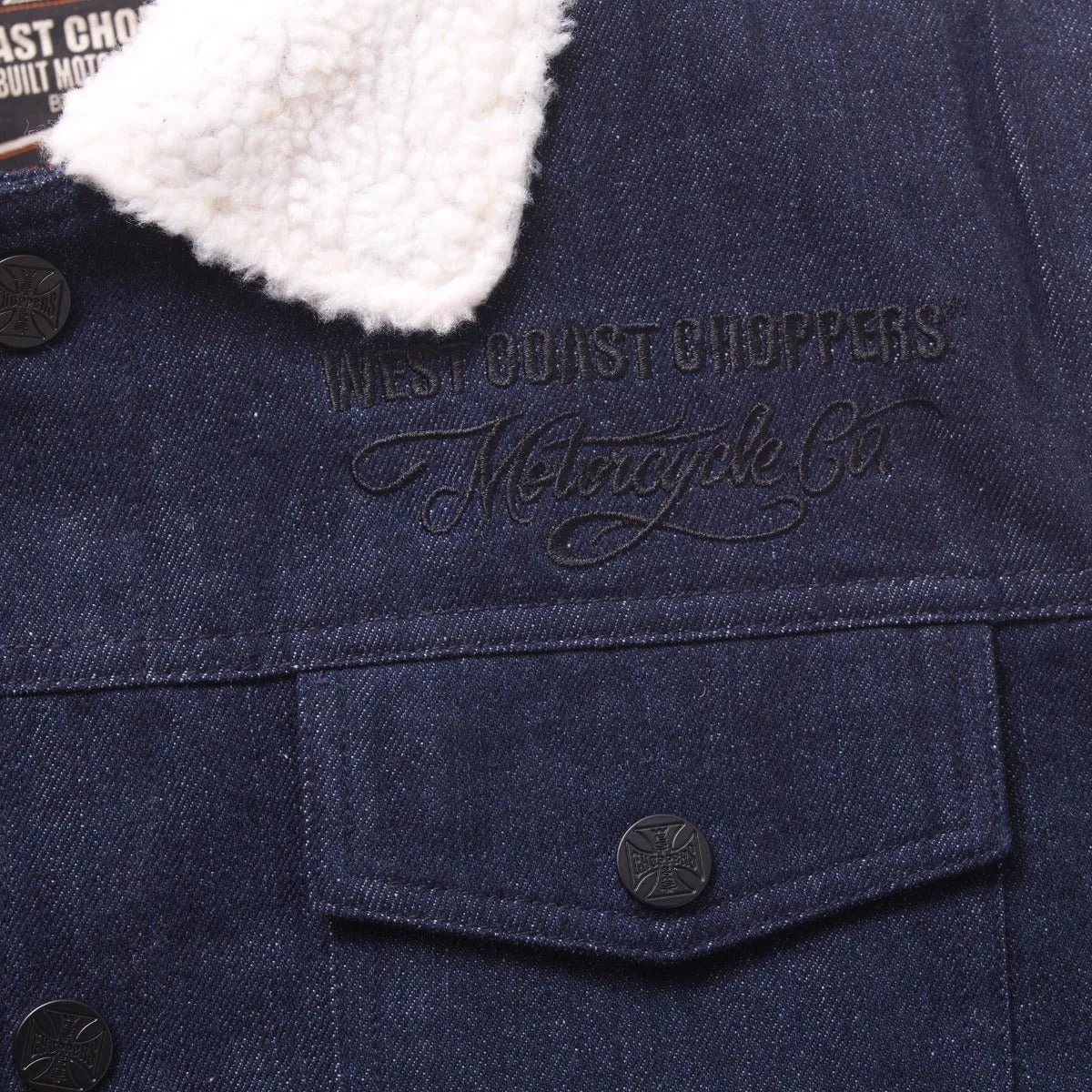 WCC Sherpa Lined Denim Jacket