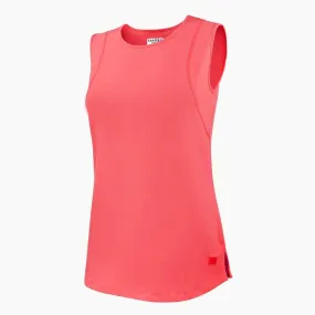 ZAAZEE Evangeline Fitness Vest-Coral Pink